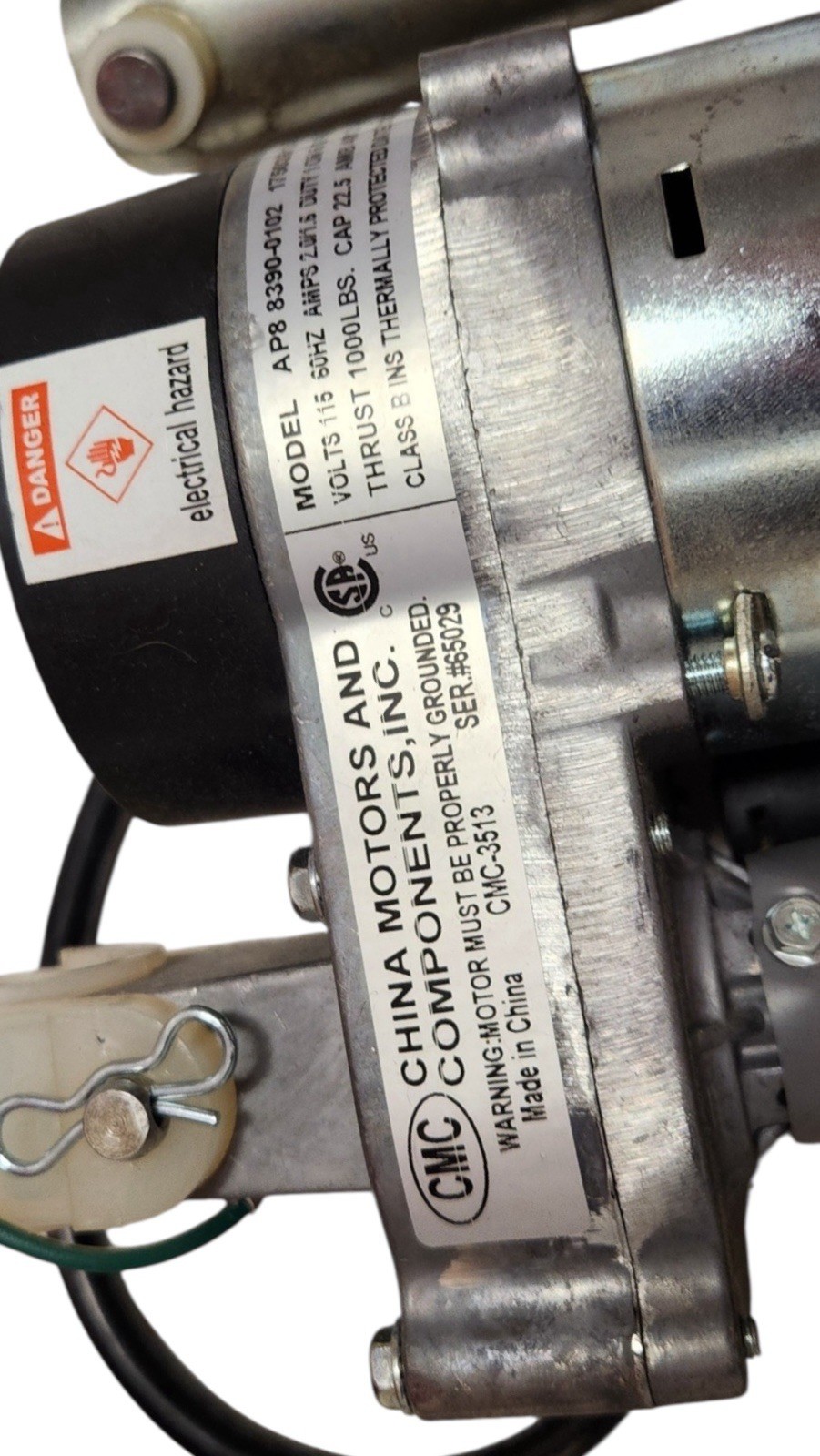 Head And Foot Adjustable Bed Foot Motor CMC Model AP8 8390-0102 Actuator gallery