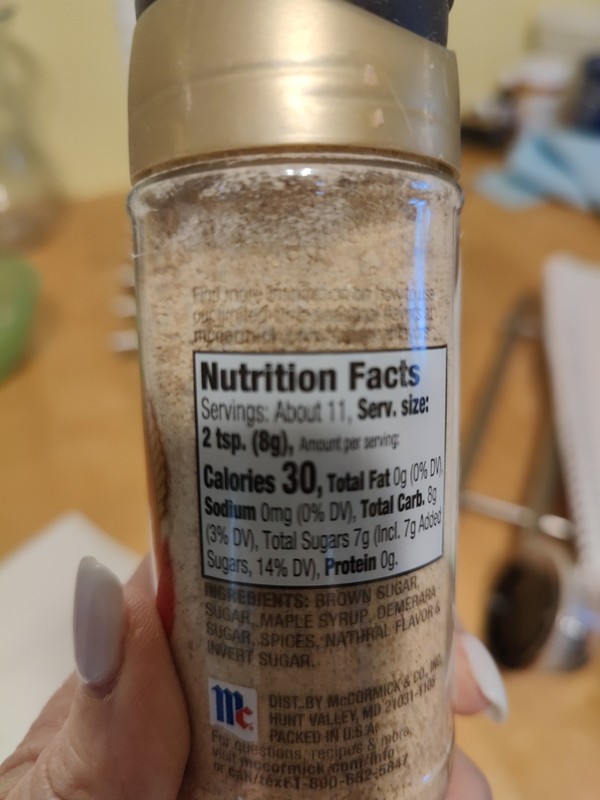 McCormick Maple Brown Sugar Finishing Sugar 3.09oz Limited Edition gallery