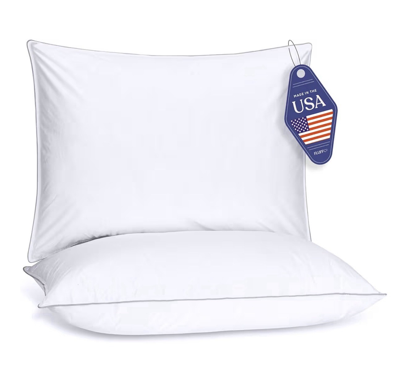Down Alternative Pillows Standard/Queen Size Set of 2 - Queen (U.S. Standard) gallery