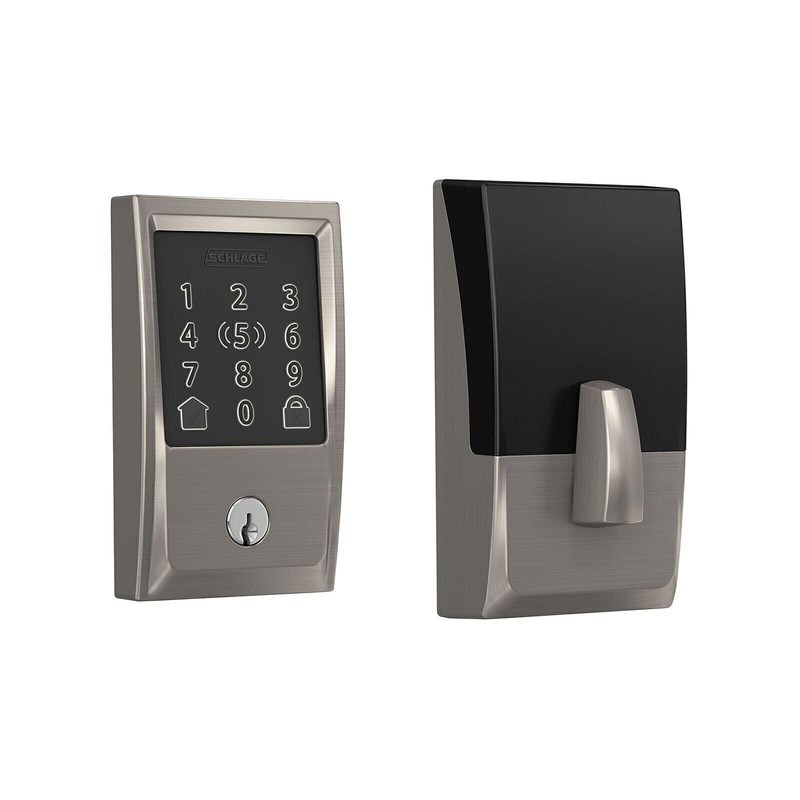 Schlage BE499WB CEN 619 Encode Plus WiFi Smart Deadbolt Satin Nickel gallery