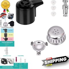 Steam Release Handle, Float Valve Replacement Parts with 3 Silicone Caps for…