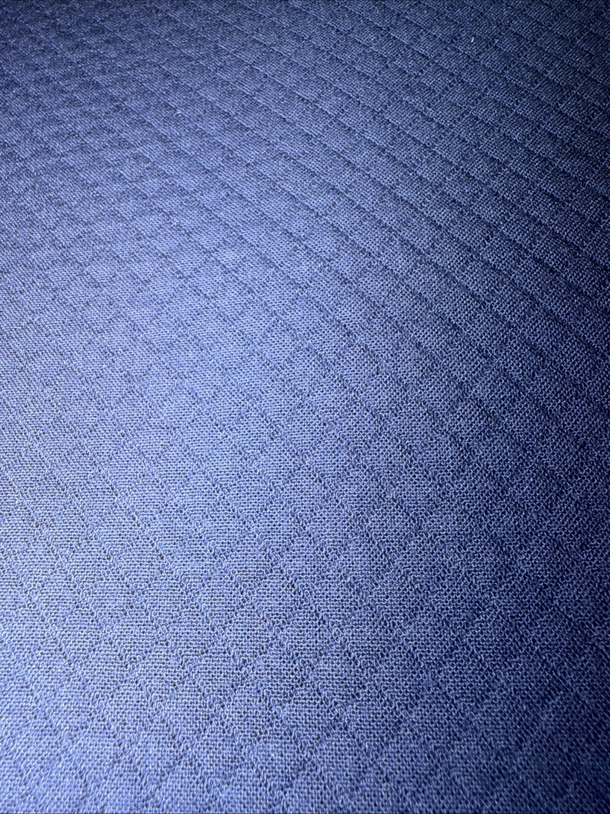 Matouk King Coverlet Elliot Diamond Pique Navy Cotton Polyester New USA gallery