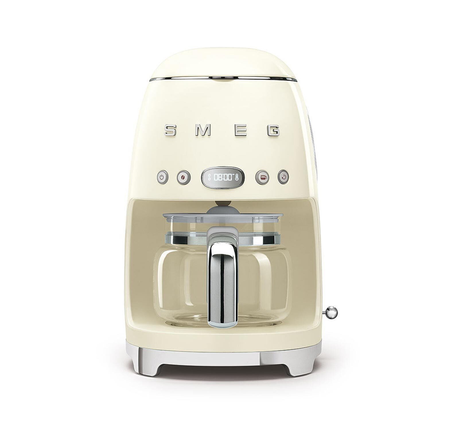 Smeg DCF02CRUS Cream 50's Retro Style Drip Coffee Machine (Open Box) Box Damage gallery