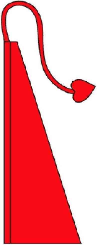 13ft Cherry Red Wind Dancer Flag Red Solid Color Flag Bali Flag