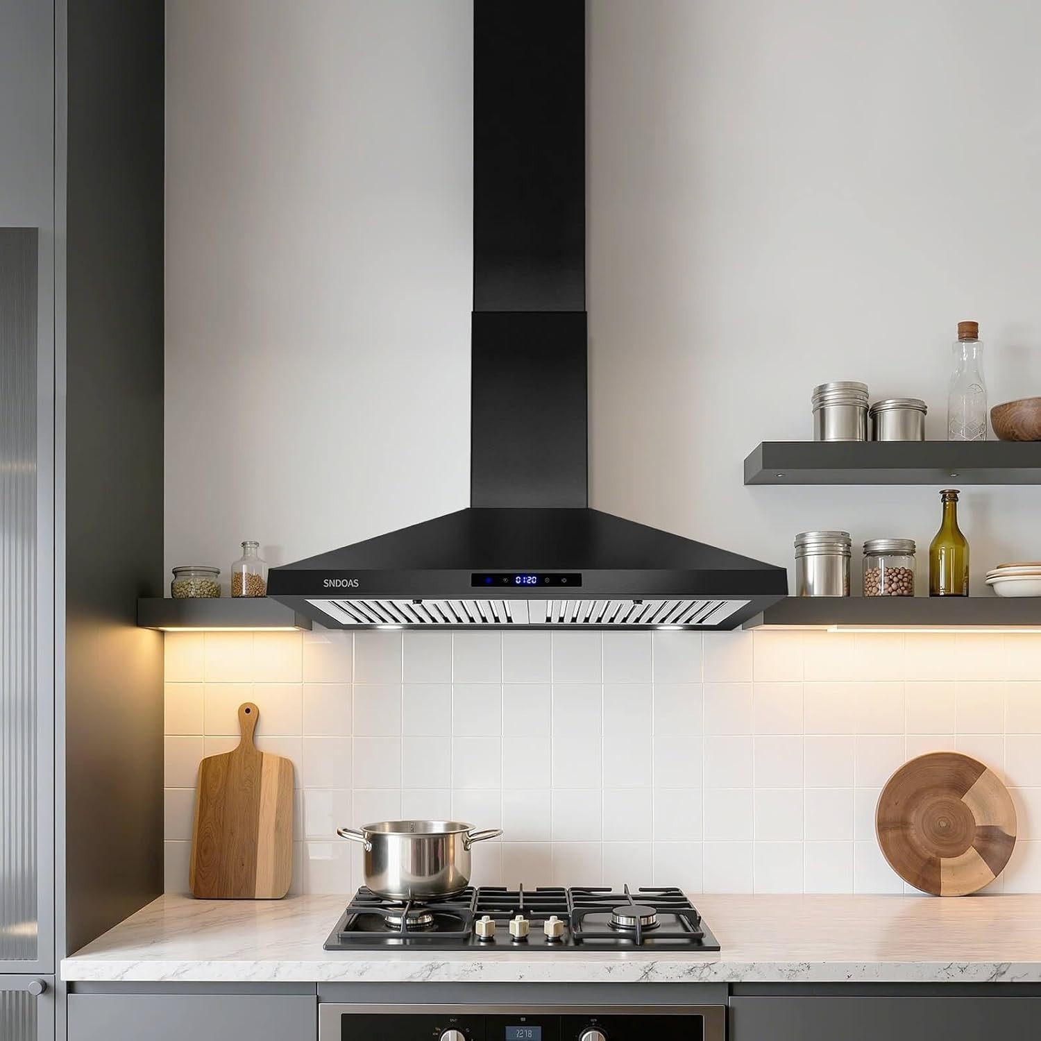 Stainless Steel Chimney Extension for SNDOAS Range Hood GD17 & GD24 Series 31.5" gallery