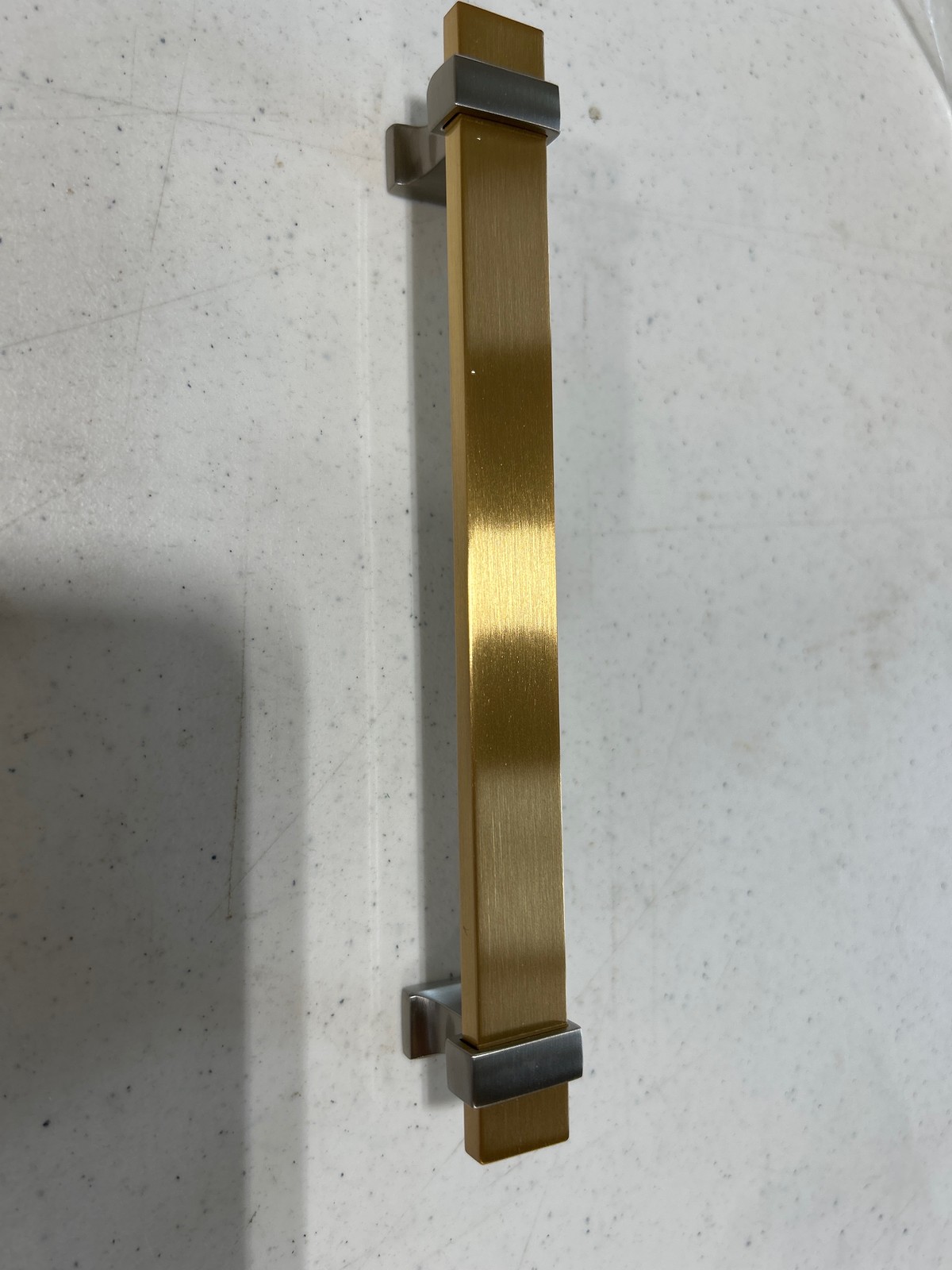 Amerock BP36683BGLG10 Overton Brushed Gold/Satin Nickel 6-5/16 in. Bar Pull gallery
