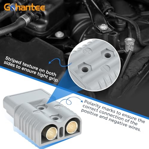 175A Battery Quick Connect Disconnect 10Pcs 1/0-4 Gauge for AWG Cable Wire gallery