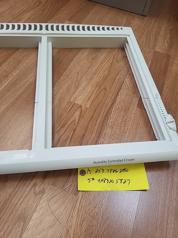 Crisper Shelf Frame From A Kenmore MOD 253.78262800 Refrigerator gallery