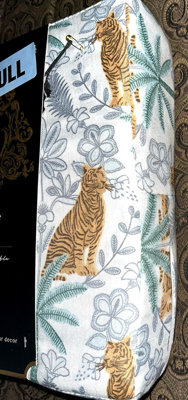 4 pc Verdi Tiger Jungle Pattern Full Sheet Set Sheets Palm Trees gallery