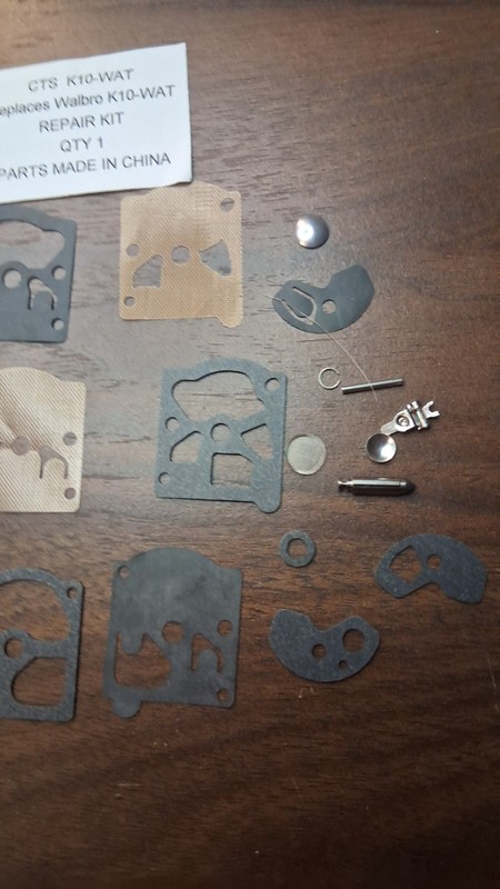 CTS K10-WAT WALBRO REPLACEMENT CARBURETOR REPAIR KIT FOR CHAINSAWS & MORE --A1 gallery