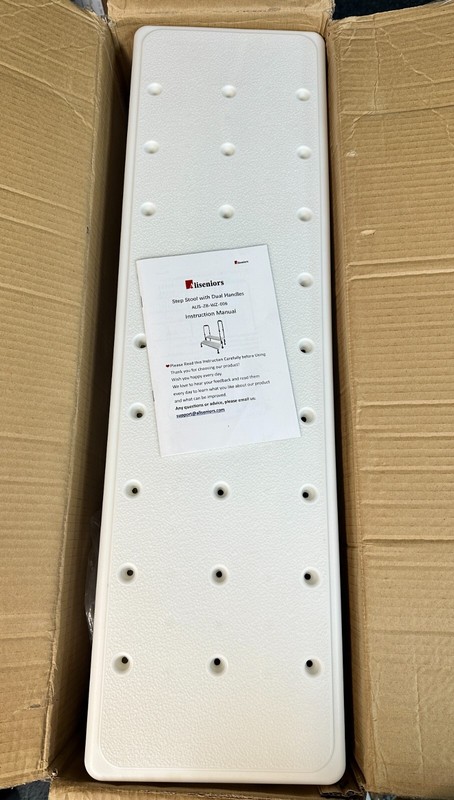 Aliseniors Step Stool with Dual Handle & Non-Skid Platform, Heavy Duty 2 Steps gallery