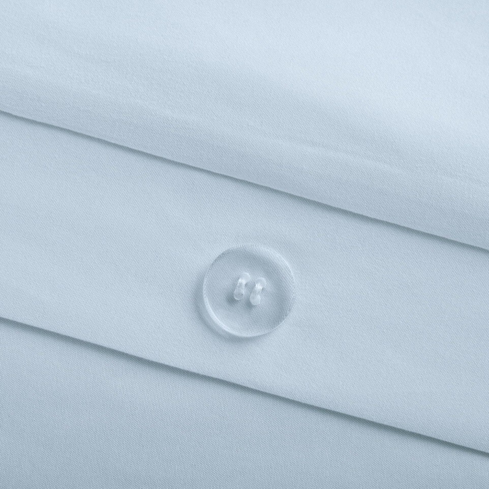 Serta Simply Clean 3 Piece Light Blue Duvet Set Full/Queen gallery