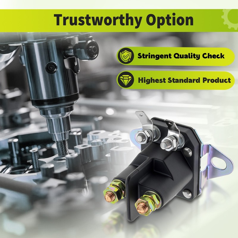 New starter solenoid For Exmark Zero Turn mowers- Fits Lazer Z and Quest models gallery