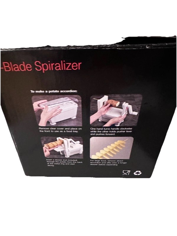 Vegetable Slicer / Spiralizer New in box Paderno World Cuisine 4-Blade Folding gallery
