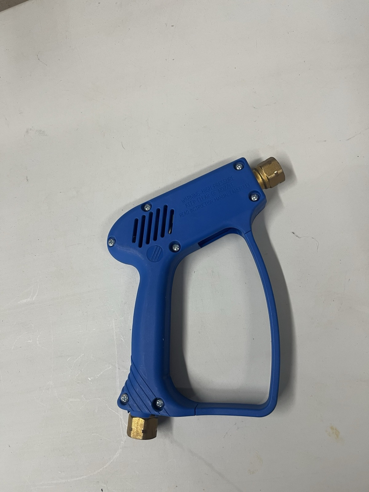 Pressure Washer Open Trigger Spray Gun Blue ST1500 4000 PSI 3/8 Inlet 1/4 Outlet gallery
