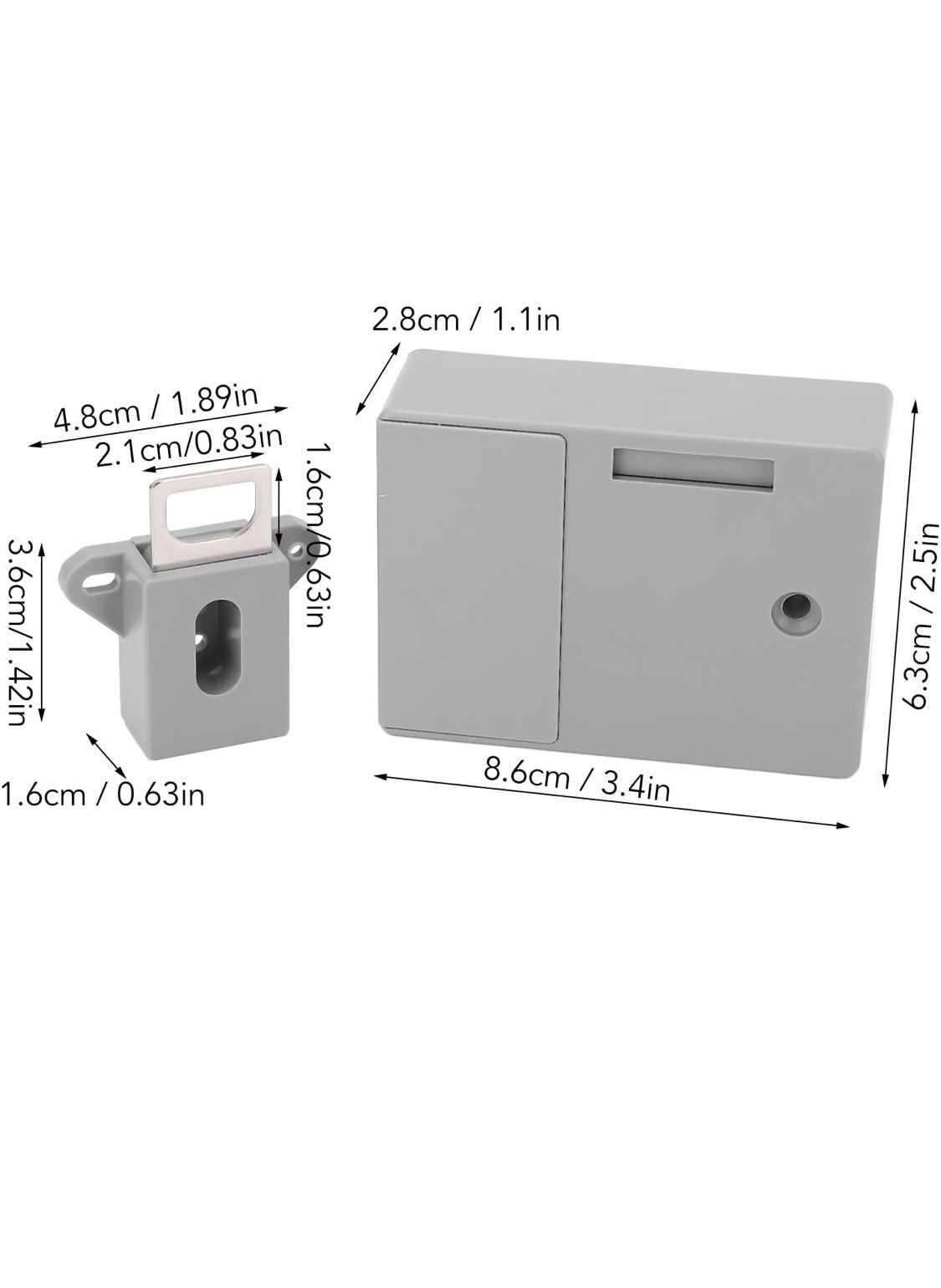 RFID Electronic Cabinet Lock Hidden for Wooden Cabinet Locker Cupboard Drawer gallery