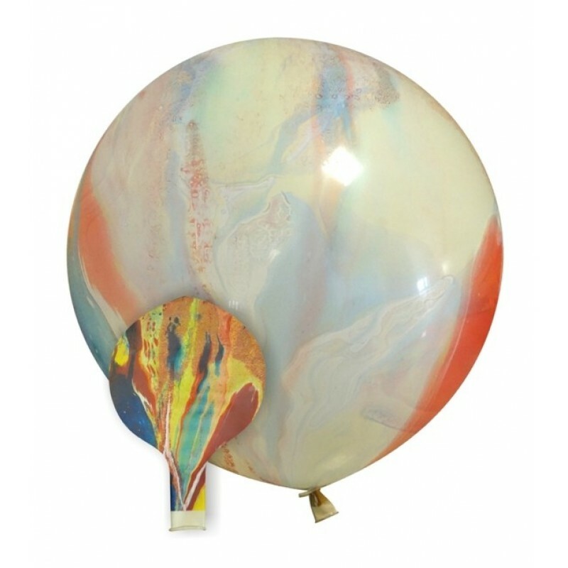 Cattex 35" Variable Marble Colored Balloon, Thick and sturdy, Looner friendly! gallery
