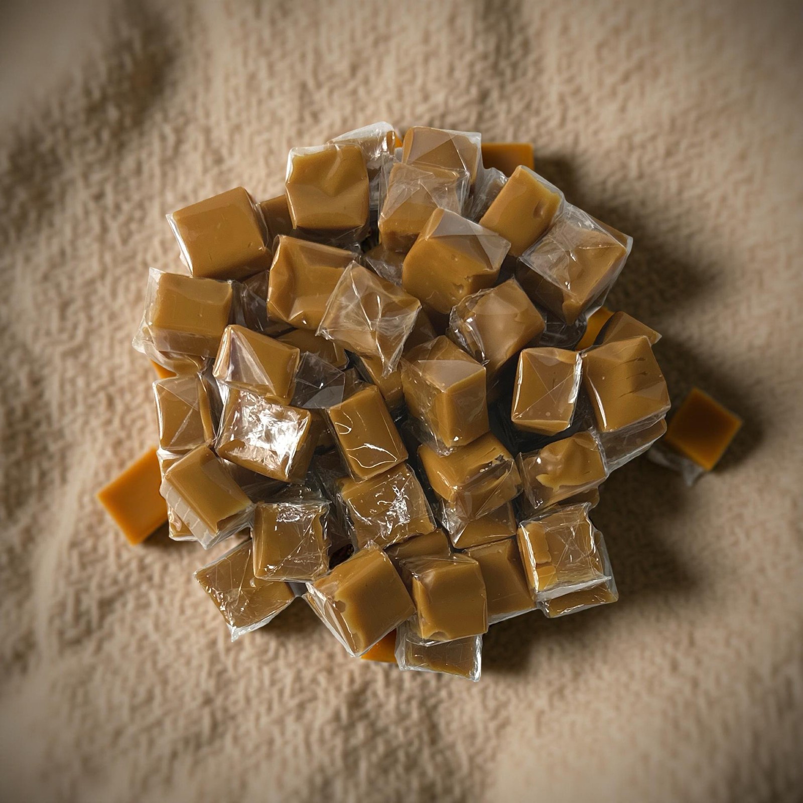 Nostalgic Limited Batch Sea Salt Milk Caramel Candy Squares, 1 Lb. gallery