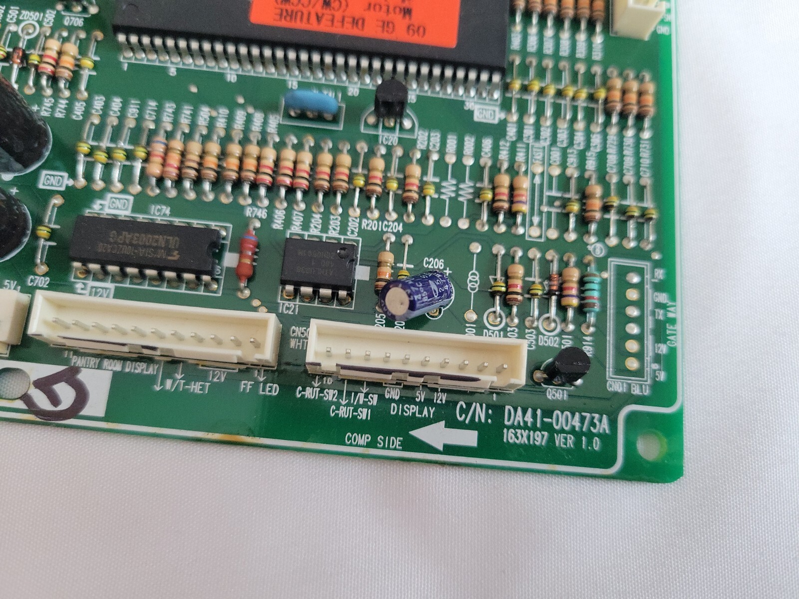 Genuine Original OEM DA41-00596H Samsung Refrigerator Main Control Board (F12) gallery