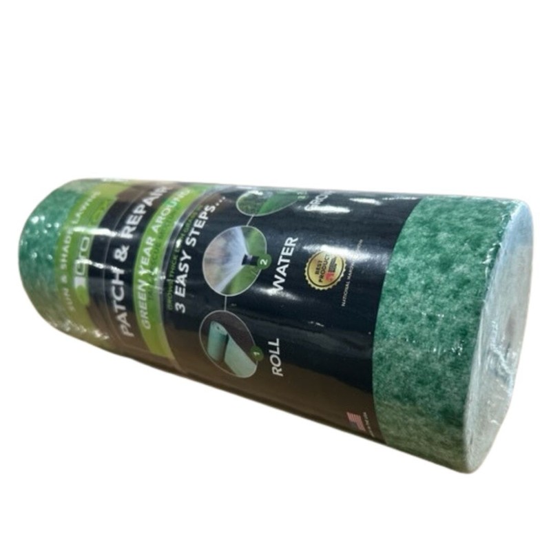 6 PK - Biodegradable Grass Seed Mat, Year Round Green - 50 Sq Ft Quick Fix Rolls gallery