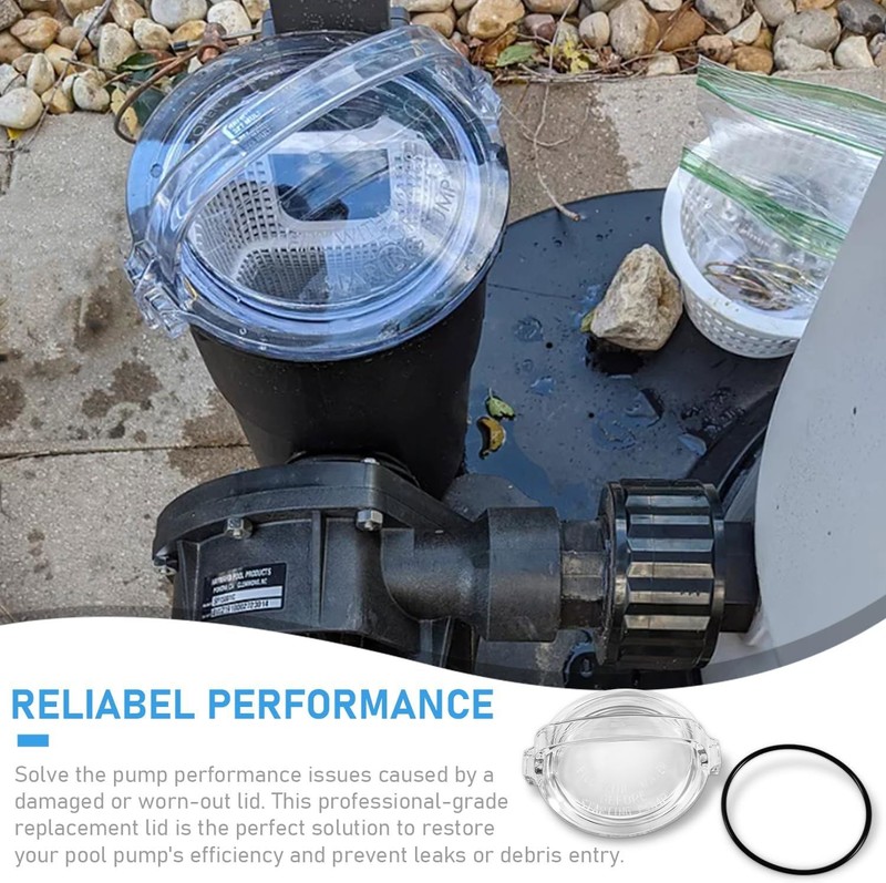 For Hayward Power-Flo Pump Series Models SPX1500D2A Strainer Cover with O-Ring gallery
