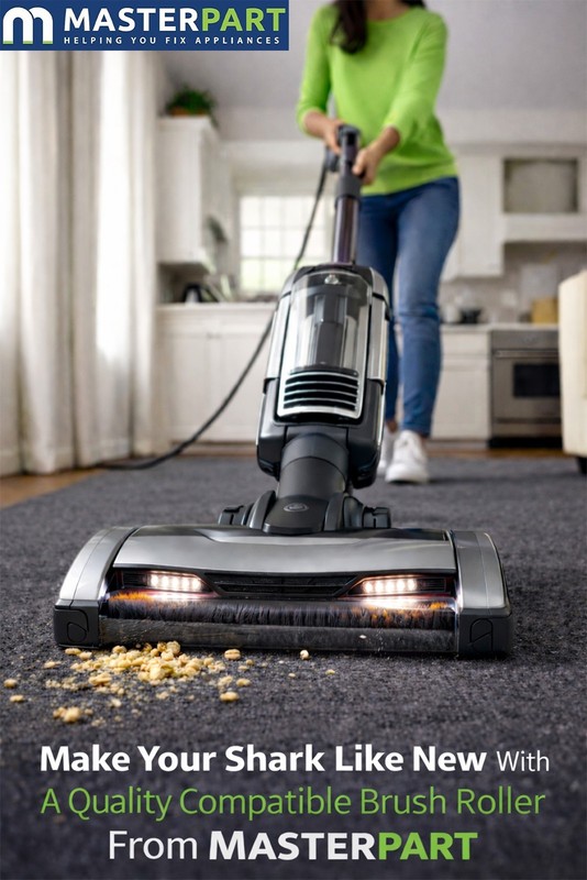 Masterpart Vacuum Cleaner Brushroll for Shark NV750, NV650W, NV651, NV652 NV652C gallery
