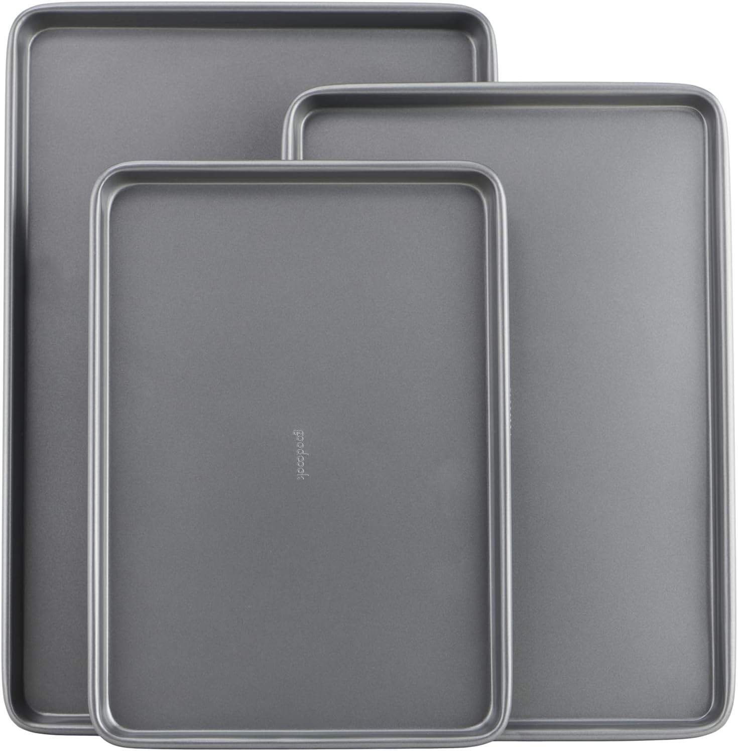 Everyday Nonstick Baking Set, 3 Pack Includes Small (13×9) Medium (15×1) and ... gallery