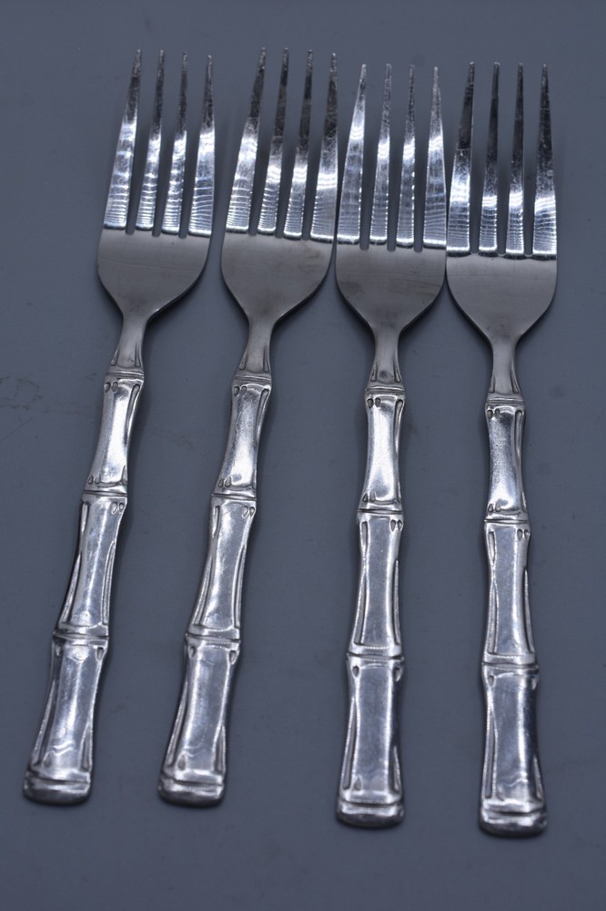 4 Oneida Northland SUMATRA Dinner Fork 7-1/4" Stainless Japan 4-Pc Set