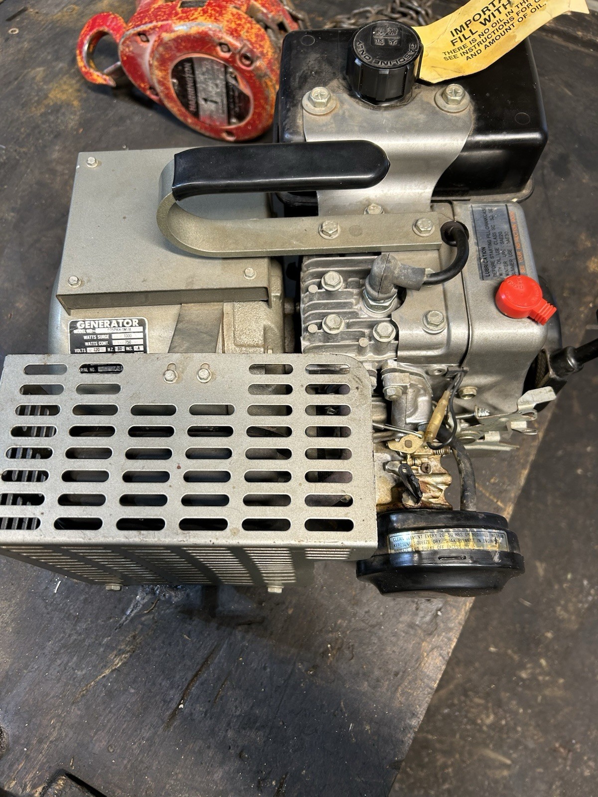 Kawasaki FA76D Generator, 1979 Runs, Great Condition gallery