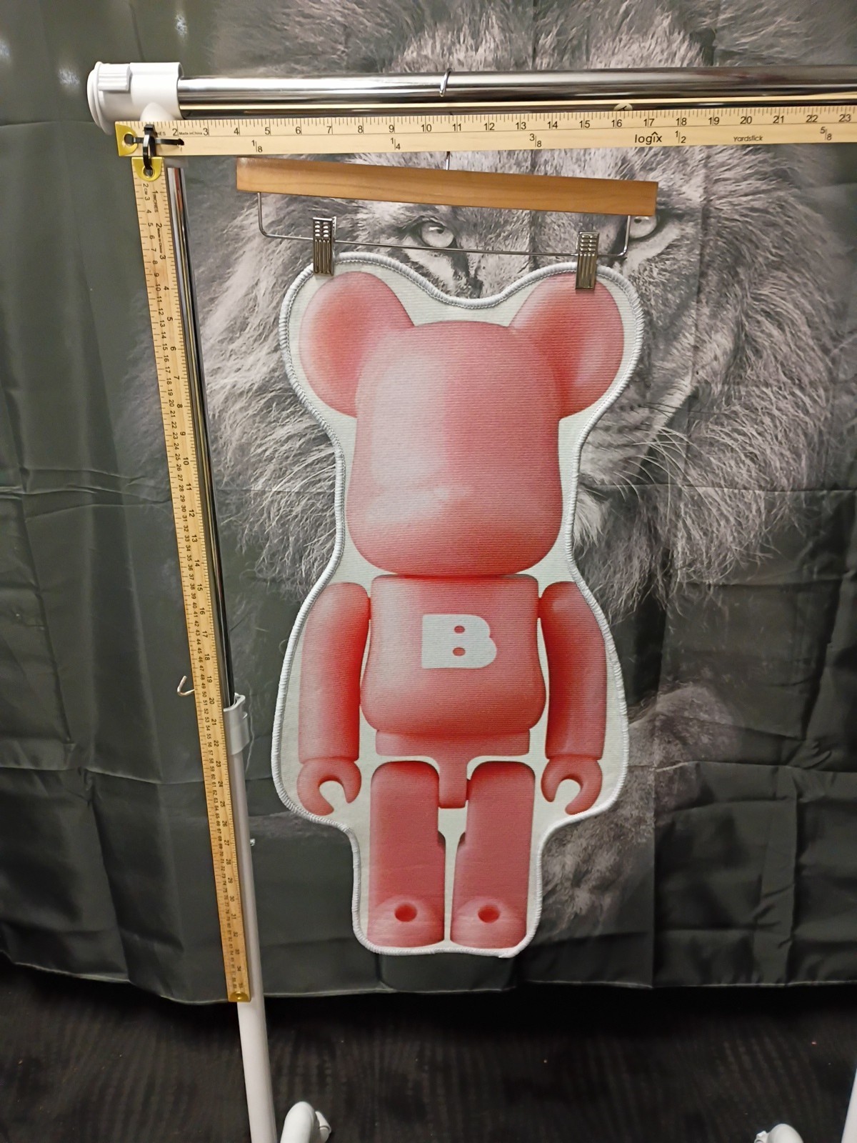 Bear Brick Shaped Rug 31in X 15in gallery