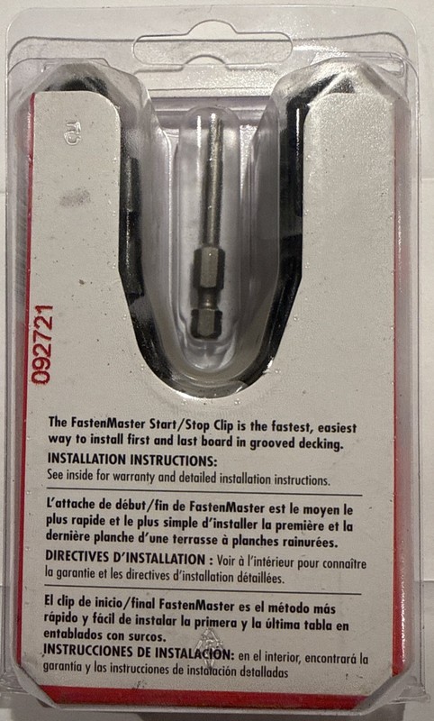 FastenMaster Trex Versaclip Universal Hidden Deck Fastener - Start/Stop Clips 25 gallery