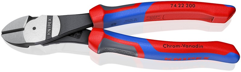 Knipex High Leverage Diagonal Cutters 8" 74 22 200 gallery
