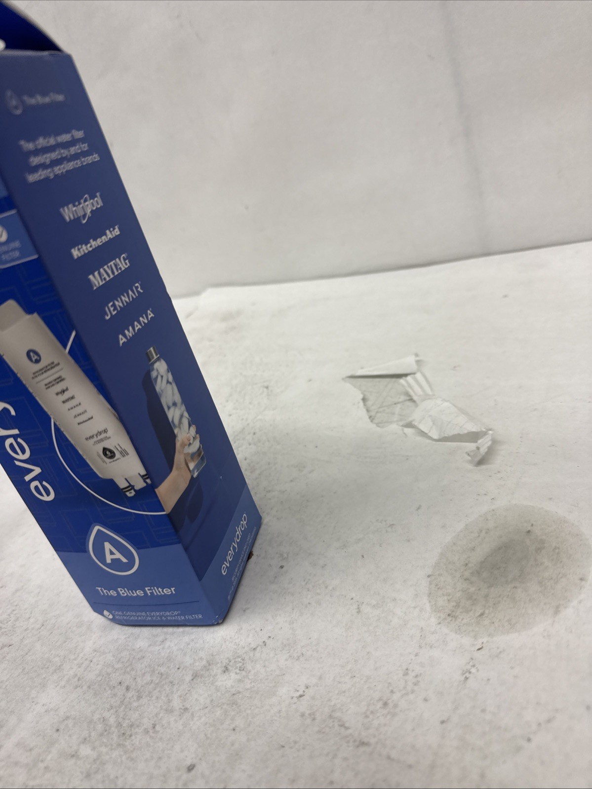 Whirlpool - everydrop Refrigerator Water Filter A Blue Filter gallery