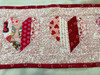 Valentine's Day "PIECED HEARTS" Runner 10x40 inches RED/white gallery