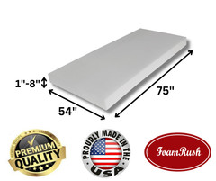 FoamRush 54″ x 75″ High Density Foam Full Size Mattress Replacement USA