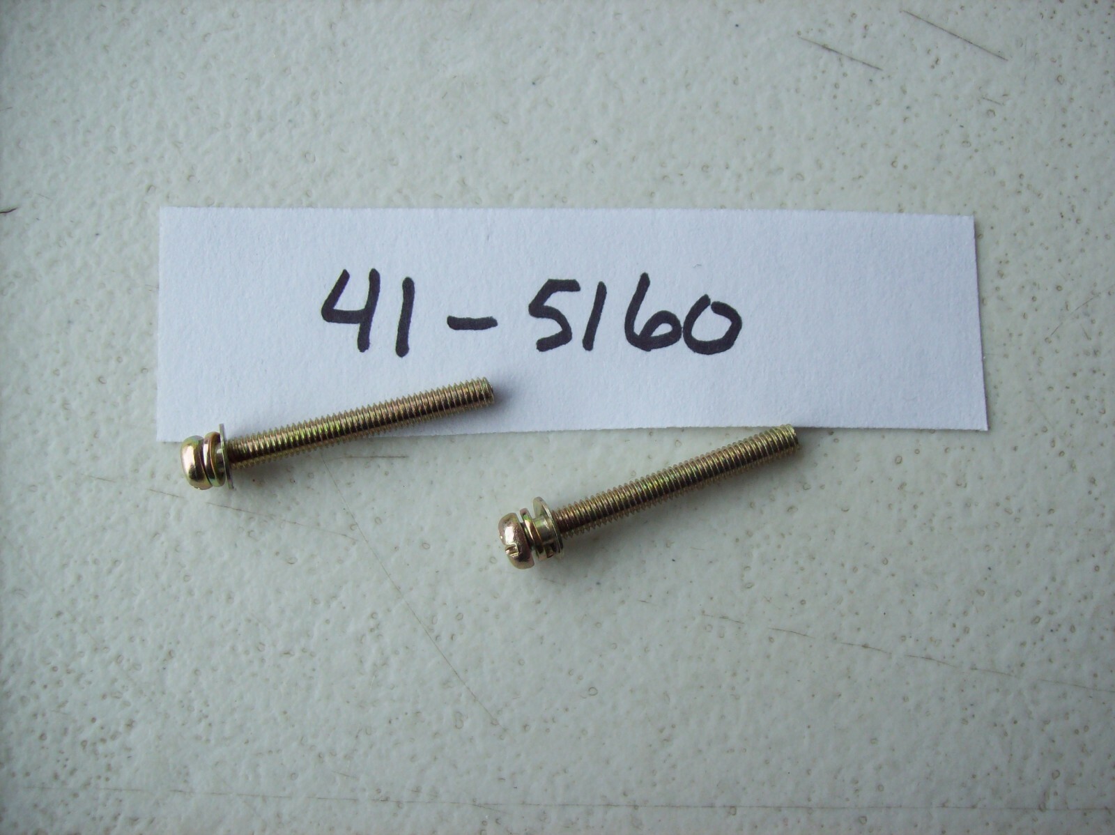 Toro Part # 41-5160 Screw ~ Quantity of 2 gallery