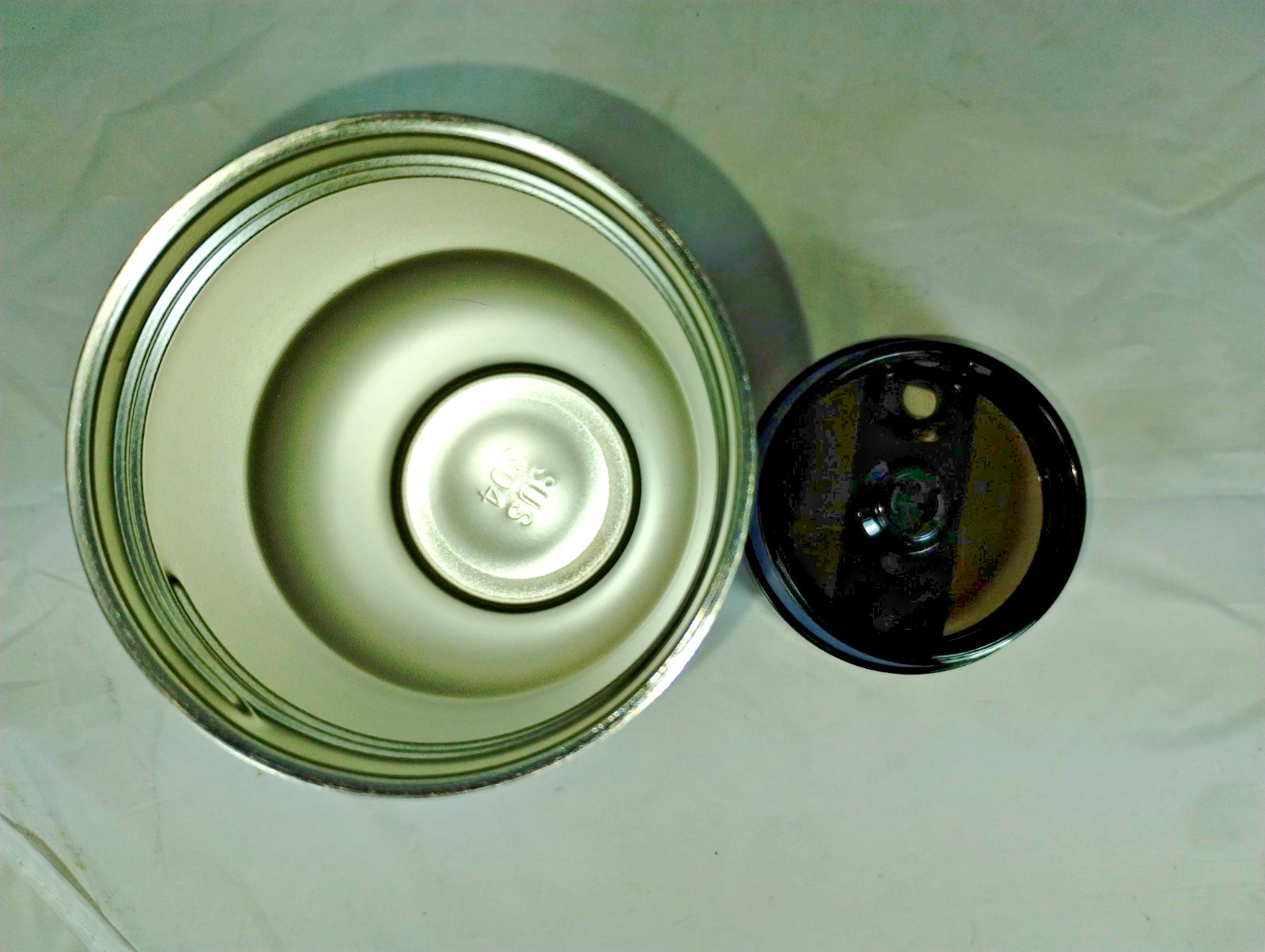 "True Value", Stainless Steel Beverage Cup/Mug/Tumbler, Looks Never Used. gallery