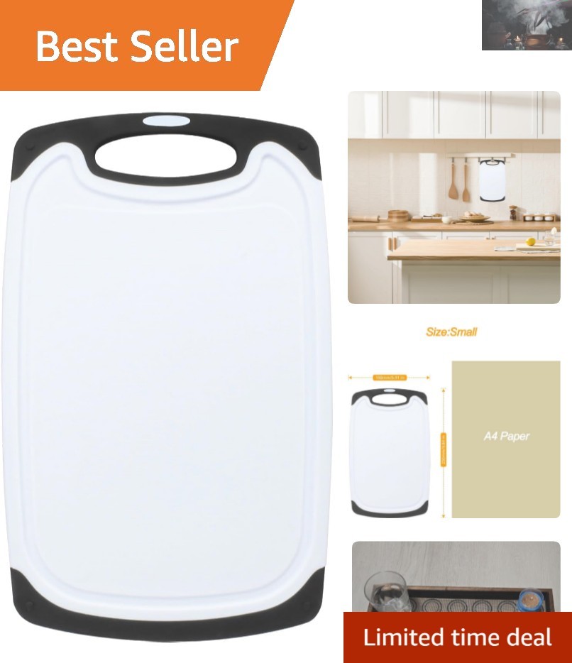 5.9x9.8 Inch High-Density BPA-Free Mini Cutting Board - Non-Slip & Easy to Clean gallery