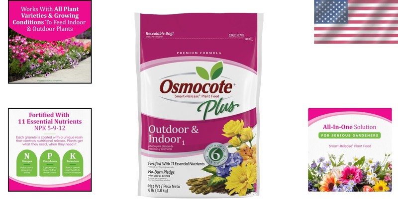 8 lb Continuous Release Fertilizer with 11 Nutrients for Indoor & Outdoor Plants gallery
