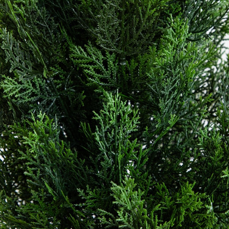 10’ Topiary Cedar Pine Artificial Tree Home Decor UV Indoor/Outdoor. Retail $379 gallery