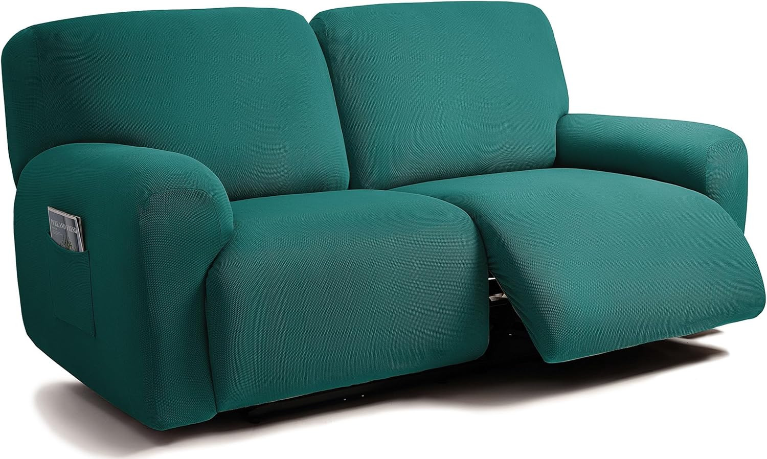 Jacquard Design Extra Wide 75" - 100", Reclining 2 Seater Sofa, Extra Wide 6-Pie gallery
