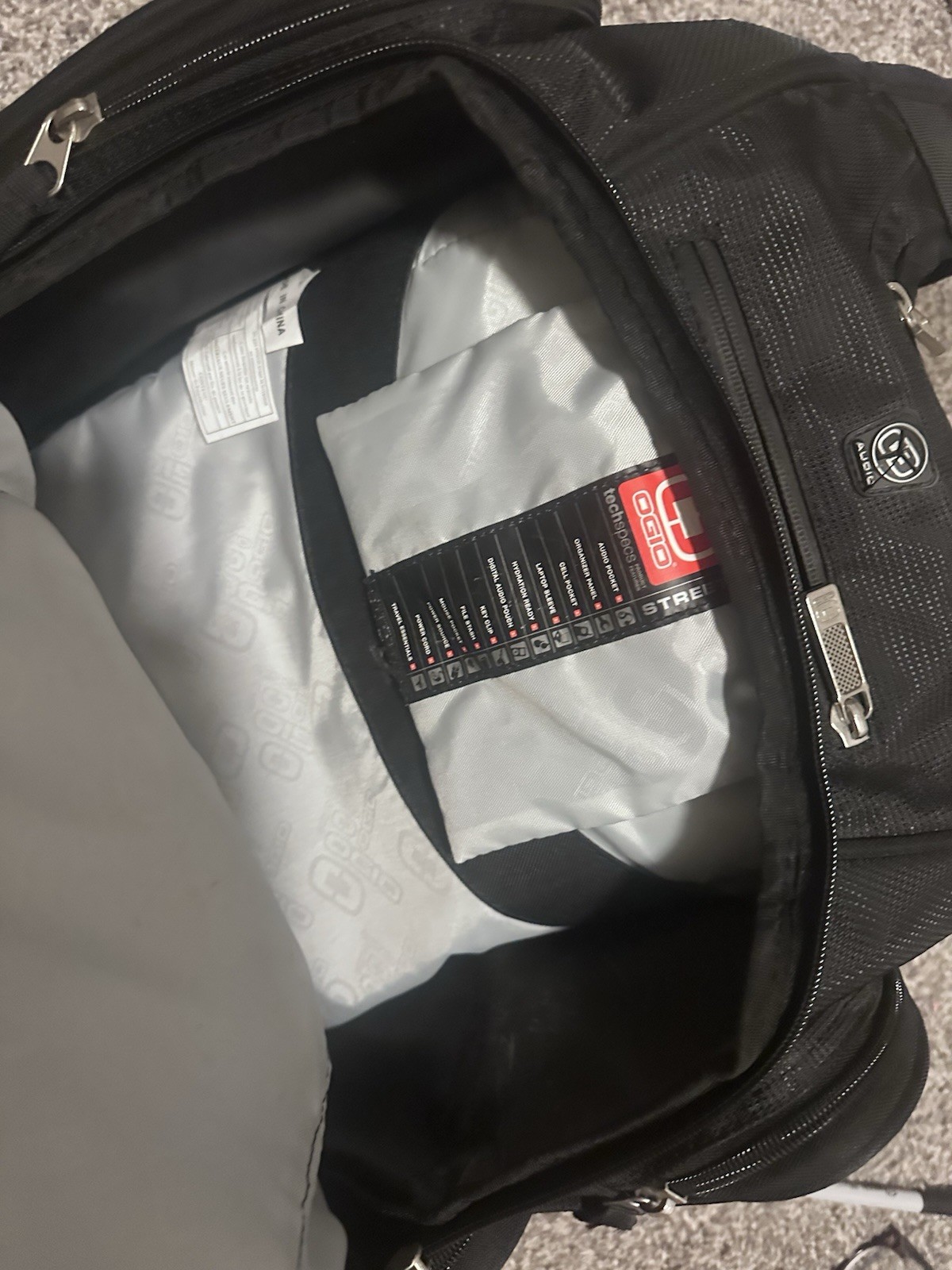 OGIO Street Metro Laptop Backpack Black 2