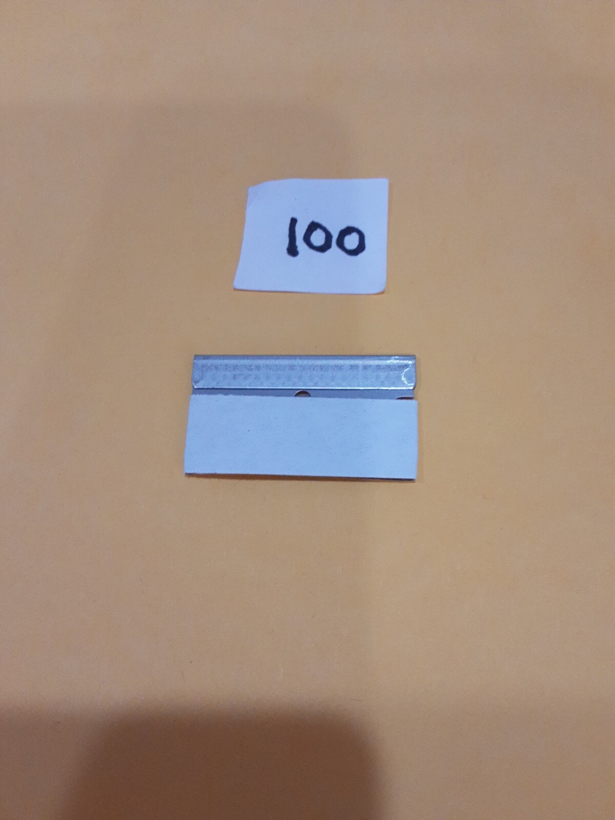 100 USA Single Edge Razor Blades Box Cutter Scraper Tool Sharp No 9 DOUBLE HONED gallery