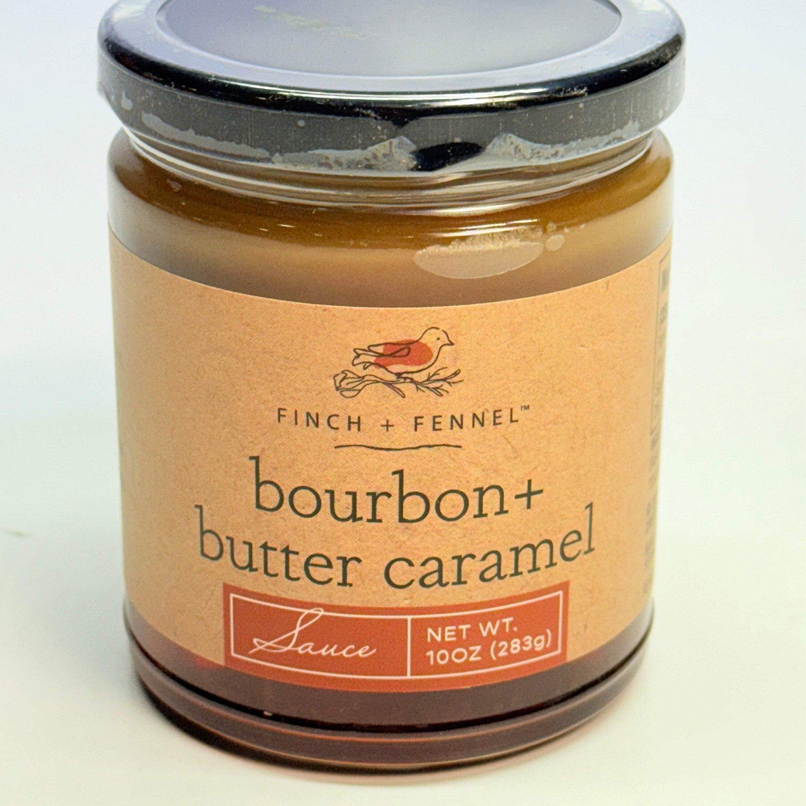 FINCH + FENNEL Bourbon + Butter Caramel Sauce 10 Oz BB 08/26 - New gallery