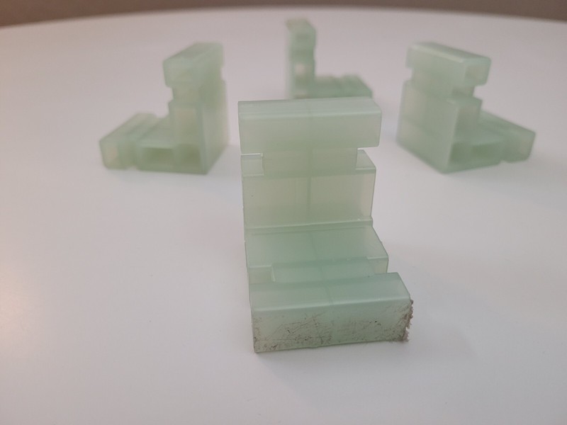 Plastic CUBITEC Replacement Storage Parts connector JOINTS Green Clear White gallery