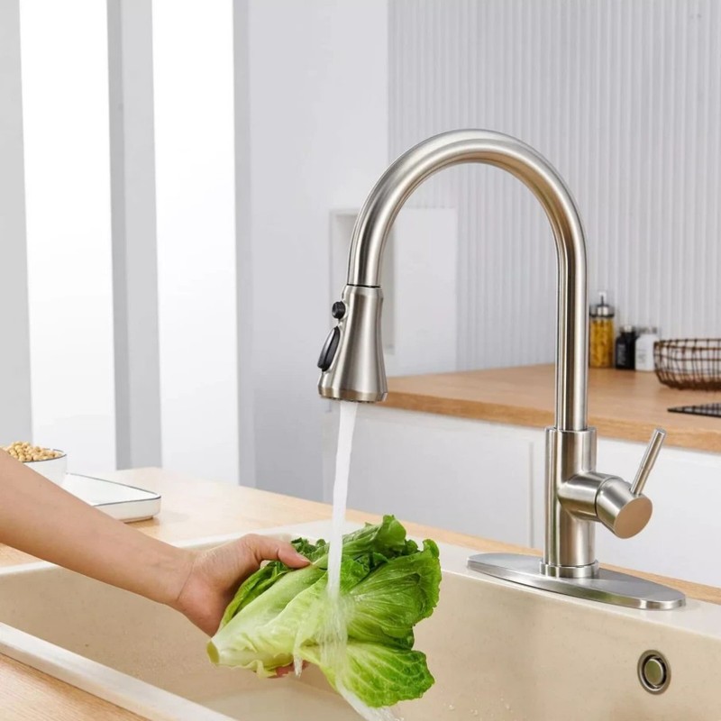 Standard Universal Spray Head Pull Down Kitchen Faucet Replacement Part NEW gallery