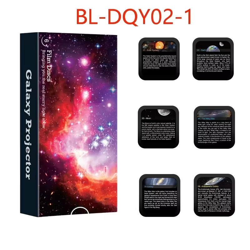 Night Light Galaxy Projector Starry Sky Projector Planetarium Lamp 6 Pack (Proje