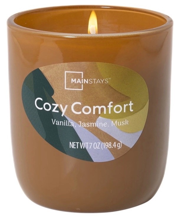 1 Mainstays COZY COMFORT Medium 1-Wick Scented Candle 7 oz gallery