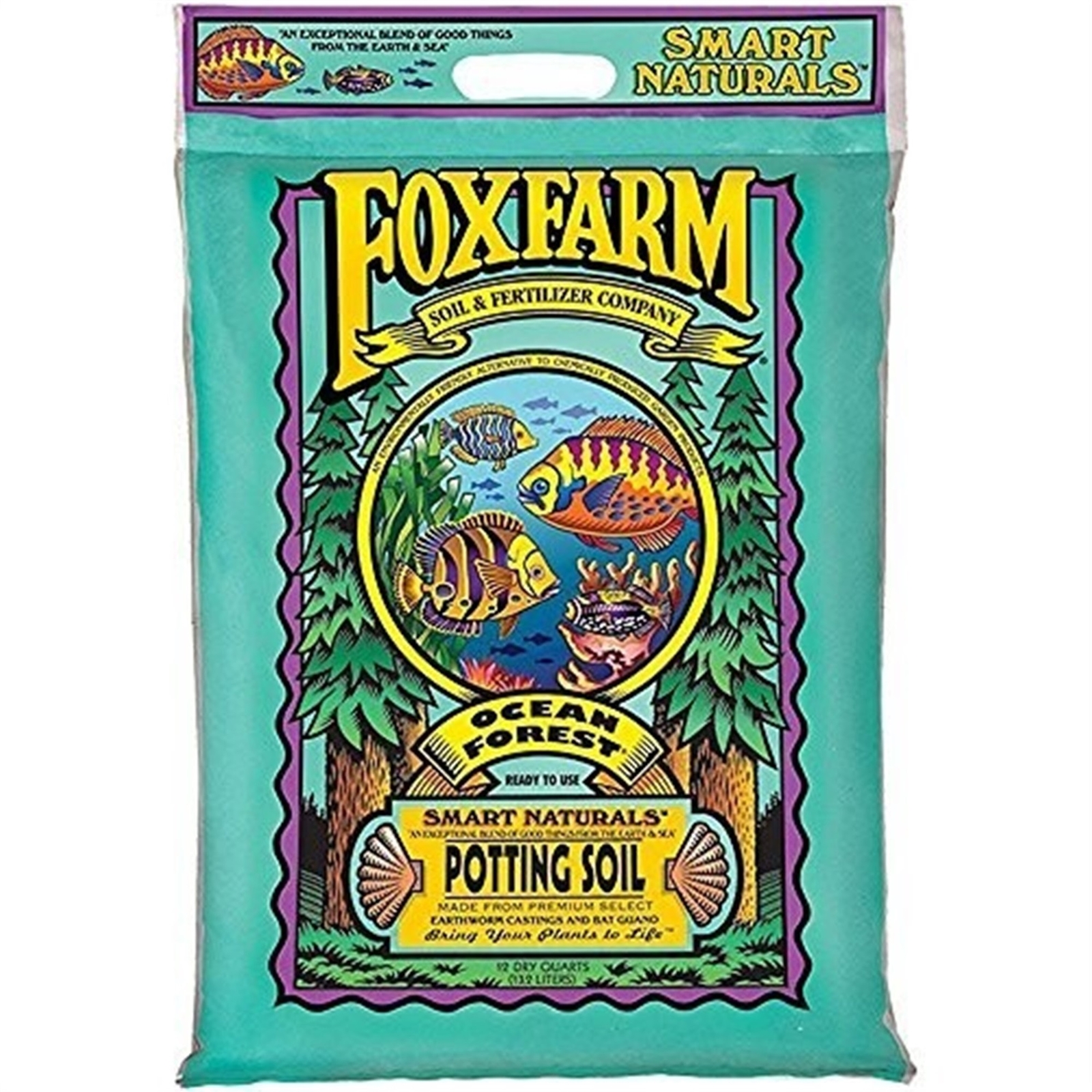 FoxFarm (#FX14053) Ocean Forest Potting Soil, 12-Quart (Pack of 1) gallery