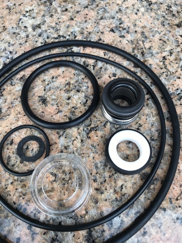 Hayward Power-Flo Matrix Pool Pump Shaft Seal O-ring Gasket Repair Kit gallery